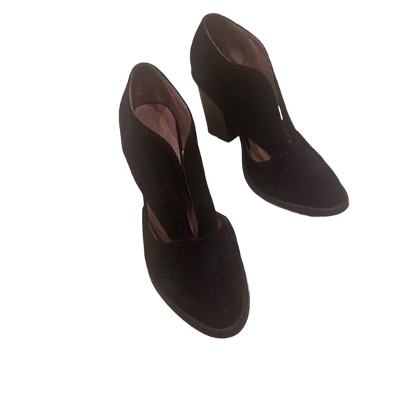 Jeffrey Campbell Black suede ankle boots Size 7.5 - Picture 1 of 7